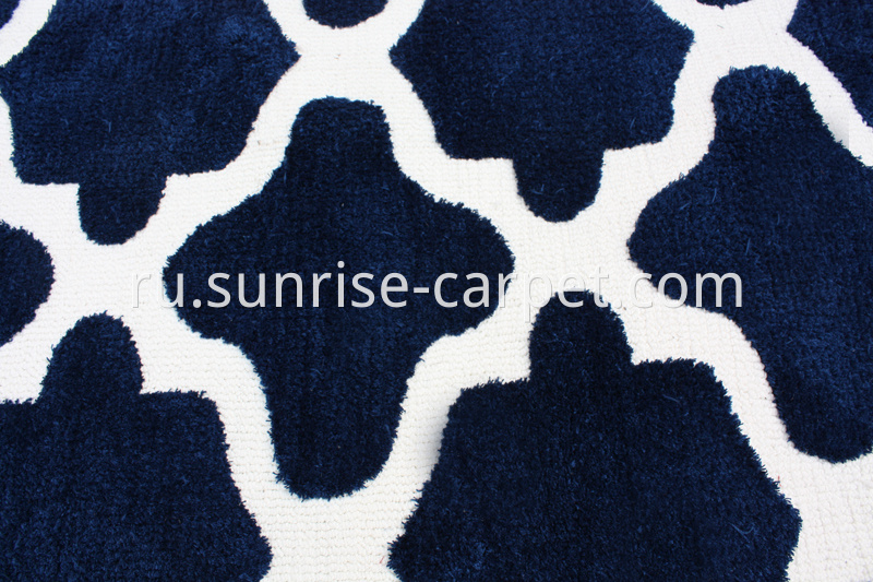 Microfiber Shaggy with Geometry Design